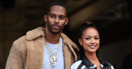 Karrueche Tran broke up with Victor Cruz.